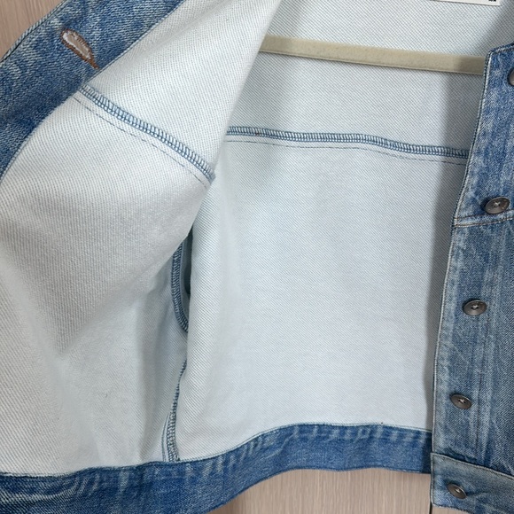 Rag & Bone Miramar Cropped Denim Jacket - Picture 8 of 9